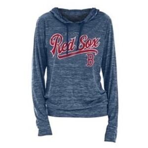 Genuine Merchandise Boston Red Sox Dri Fit Hoodie Women's XS Blue MLB